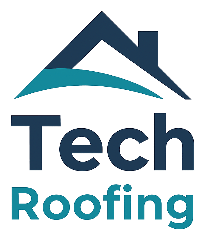 tech roofing logo upscaled transparent margin 0pct